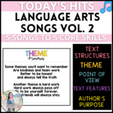 Language Arts Songs Volume 2 