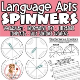 Language Arts Spinners Pack
