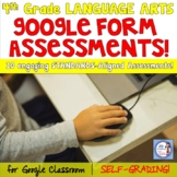 Language Arts Standards Digital Assessment Bundle (Self Grading)