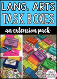 Language Arts Task Boxes