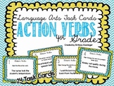 Language Arts Task Cards {Action Verbs}