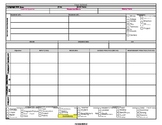 Language Arts Template: Excel