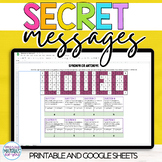 Language Arts Test Prep Secret Messages | Digital and Print