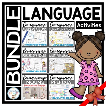 Preview of Language Arts Worksheets | ELA Worksheets | 2nd Grade Language Arts