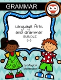 3rd, 4th, and 5th Grade Language Arts and Grammar Bundle