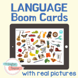 Language BOOM Cards™ with Real Pictures