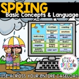 Spring Speech Therapy Language Activities | Boom Cards