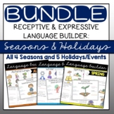 Language Builder: Seasons & Holidays BUNDLE