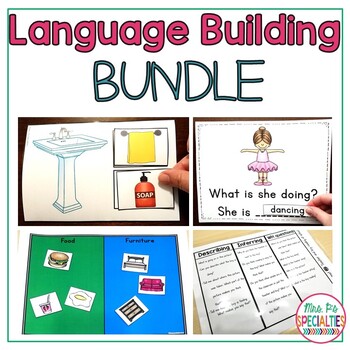 Preview of Language Building Bundle (Speech Therapy & Special Education Resource)