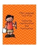 Language-Capitalization and Punctuation Test Prep (ITBS style)
