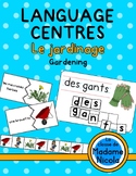 Preview of Language Centres - Gardening: Le jardinage