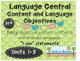 Language Central - Daily Content and Language Objectives -