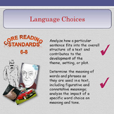 'Language Choices' - Grammar and Literary Devices
