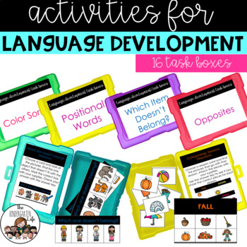 Preview of Language Development Activities