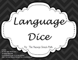 Language Dice: Black & White Language Games