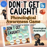 Phonemic Awareness Game - Don't Get Caught - PowerPoint & 