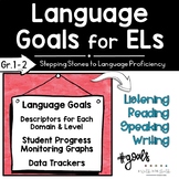 Language Goals for English Learners | Grades 1-2 | ESL Goa