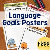 Language Goals Posters