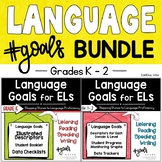 Language Goals for English Learners | ESL Kindergarten and