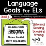 Language Goals for Kindergarten English Learners | ESL Goa