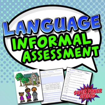 Preview of Language Informal Assessment