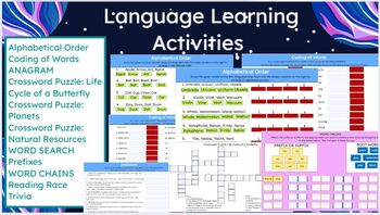 Preview of Language Learning Activities