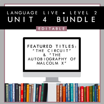 Preview of Language Live Level 2: Unit 4 Editable PPT + 6 BONUS GAMES & Activities