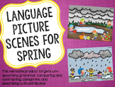 Language Picture Scenes for Spring