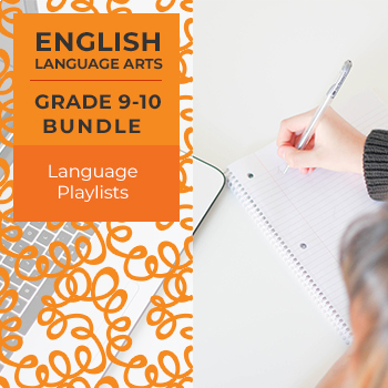 Preview of Language Playlists - Complete Grades 9-10 Bundle