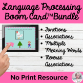 Language Processing BOOM Card™ Bundle NO PRINT Digital Spe