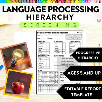 Preview of Language Processing Hierarchy Screener
