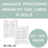 Language Processing/Describing/Word Retrieval Task Cards D