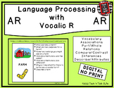 Language Processing with Vocalic R - AR
