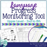 Language Progress Monitoring Tool (Upper Level) for Speech