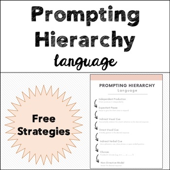 Preview of Language Prompting Hierarchy