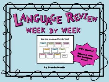 Preview of Language Review Week to Week (The Complete Set)