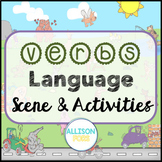 Verbs Picture Scene for Speech Therapy - Language Scene