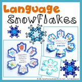 Language Snowflakes: Snowflake Crafts for Language