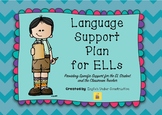 Language Support Plan for ELLs