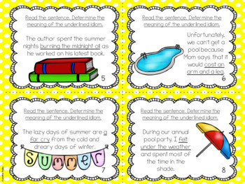 Grammar Task Cards: Seasonal and Holiday w/ Digital Grammar Activities