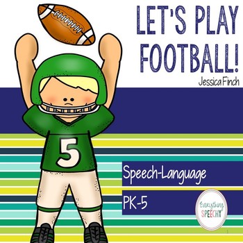 Preview of Speech-Language Packet: "Let's Play Football!"