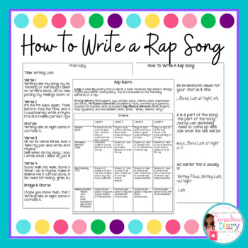 Preview of Language and Music: How to Write A Rap Song