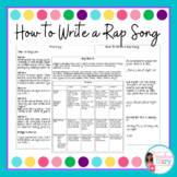 Language and Music: How to Write A Rap Song