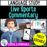 Language of LIVE SPORTS COMMENTARY