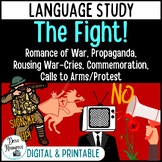 Language of the FIGHT - Romanticizing War - Propaganda - P