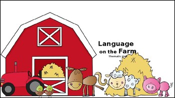 Preview of Language on the Farm; Language Therapy