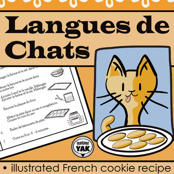 Langues De Chat Recette De Biscuits Or French Cookie Recipe By Madame Yak