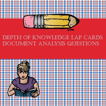 Preview of Lap Cards: Depth of Knowledge Questions for Document Analysis