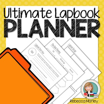 Preview of Lapbook Templates for Planning