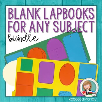 Preview of Lapbook Template Bundle | Blank Lapbooks for Any Subject